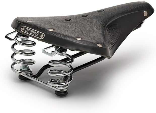 Brooks B67 — selle vélo cuir artisanal doubles ressorts durabilité 10-15 ans