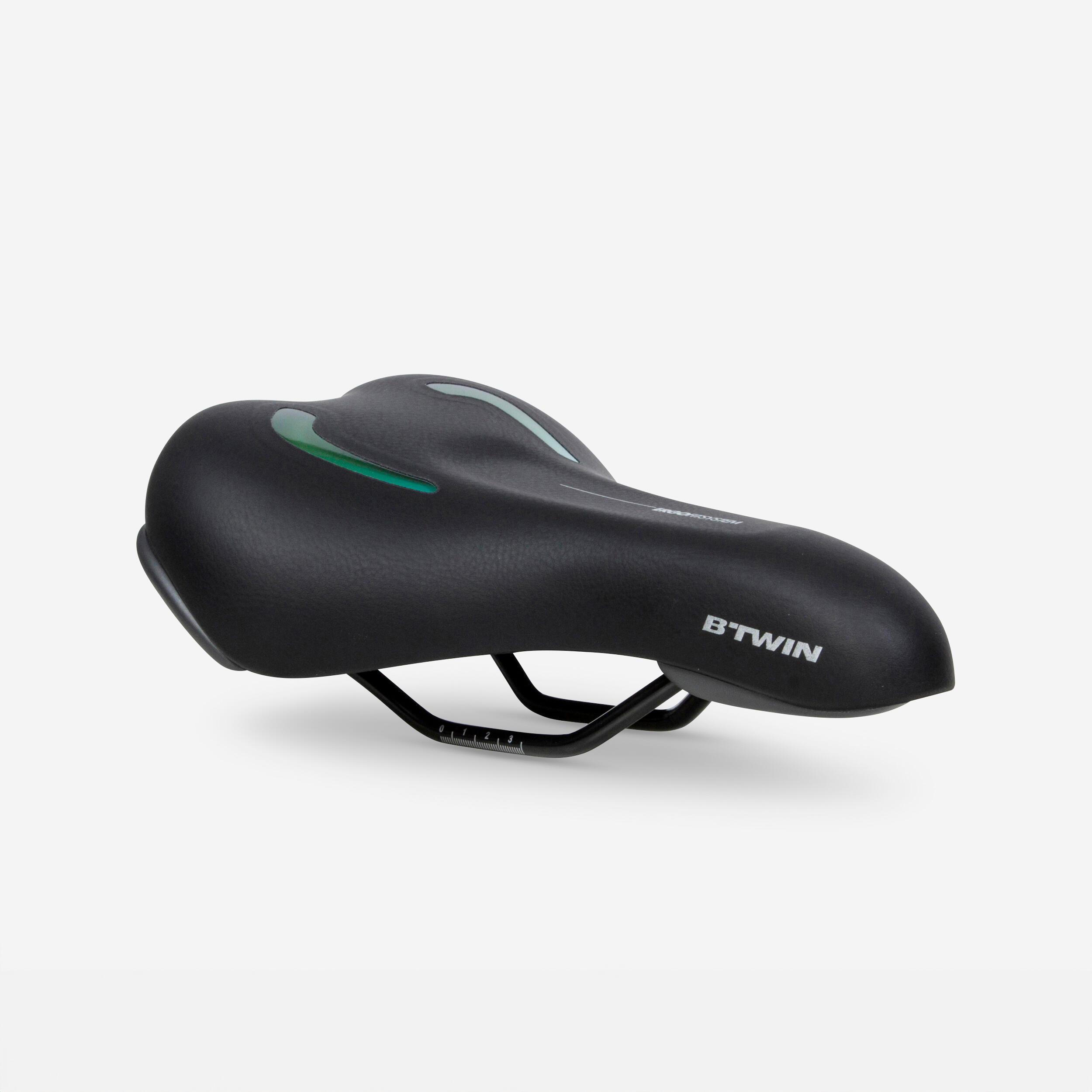 BTwin Gel Unisexe Decathlon — selle vélo confort découpe centrale gel