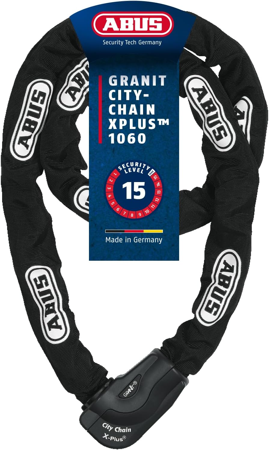 Abus CityChain XPlus 1060 chaîne antivol vélo électrique