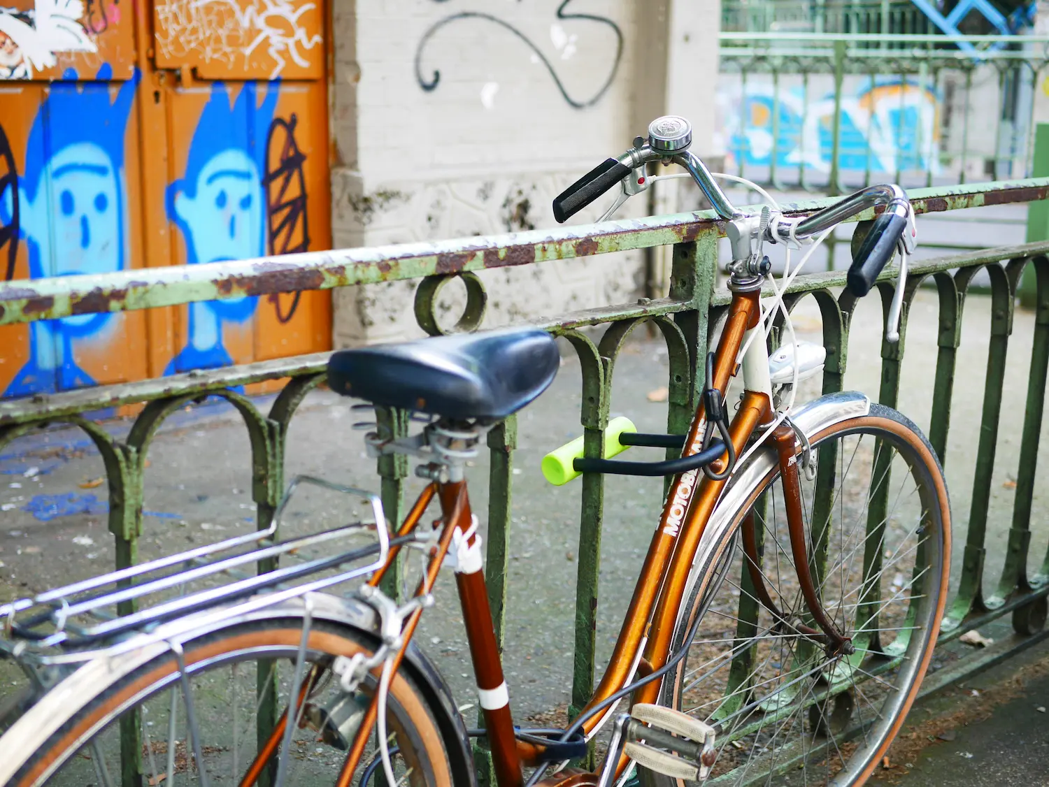 sécuriser vélo en ville antivol U arceau