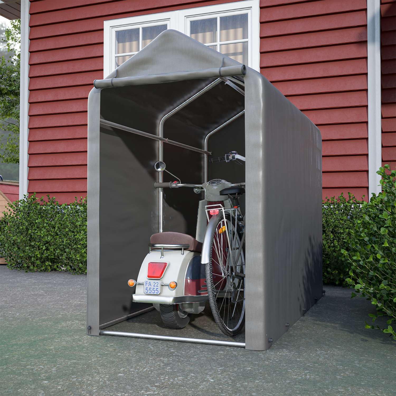 BIRCHTREE tente abri vélo extérieur toile