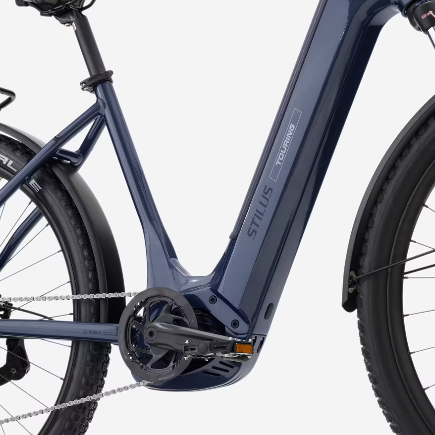 Moteur Bosch Performance Line CX intégré au cadre du Stilus E-Touring