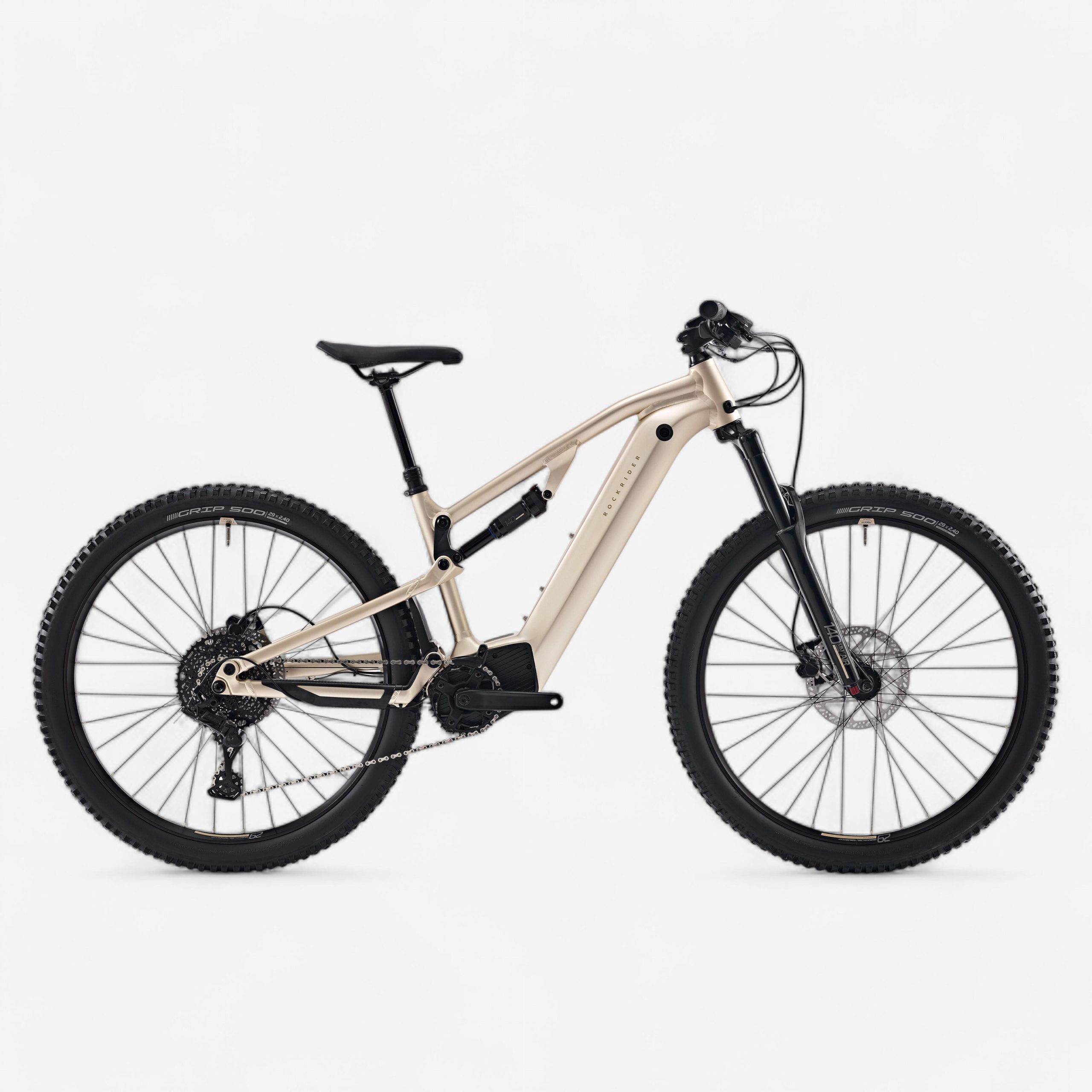 VTT électrique tout-suspendu Rockrider E-EXPL 520 S Decathlon
