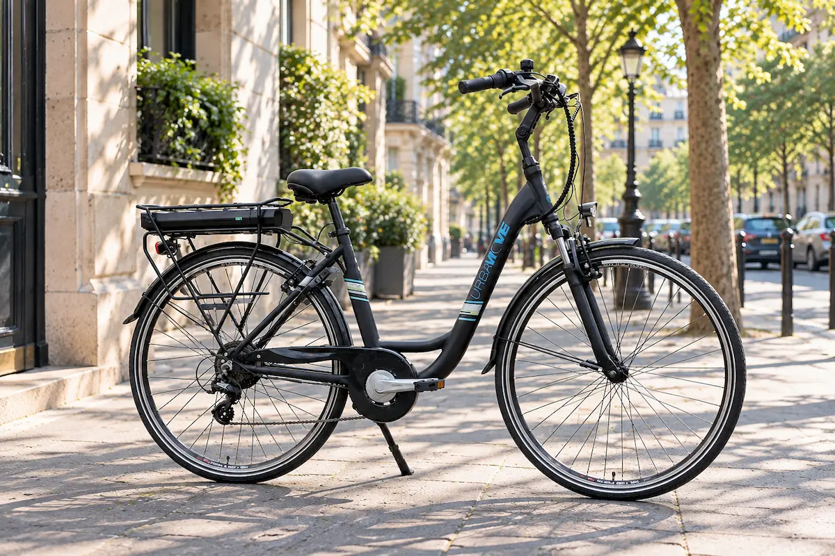 Vélo électrique Wayscral E200 vendu à 699 euros par Action en Belgique et aux Pays-Bas